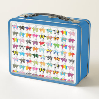 Flying pig lunch box