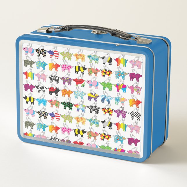 Flying pig lunch box (Back)
