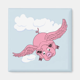 Flying Pig Magnet