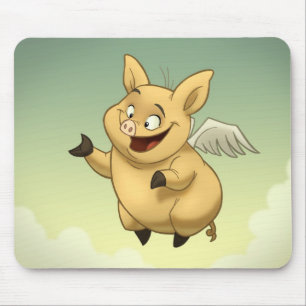 Flying Pig Mousepad