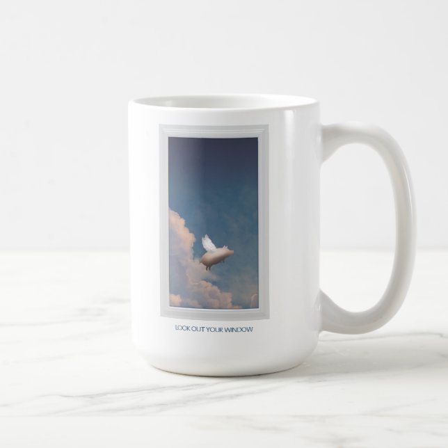 flying pig mug (Right)