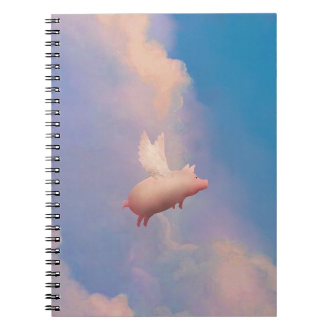 flying pig notebook (Front)