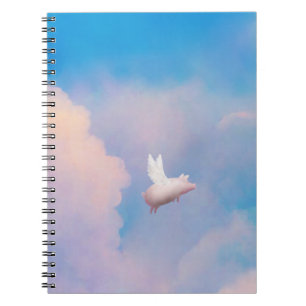 flying pig notebook