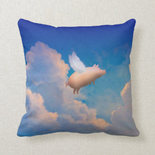 flying pig pillow