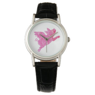 Flying Pig Watch, Flying Pig Jewellery, Pig Watch