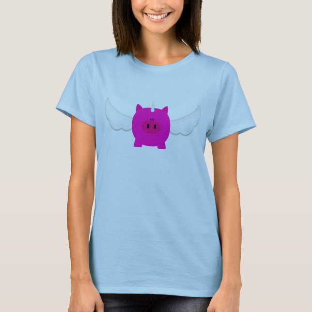Flying Pigacorn T-Shirt (Front)