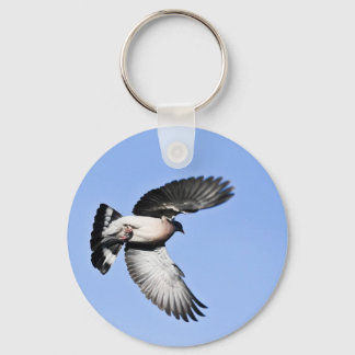 Flying Pigeon Keychain