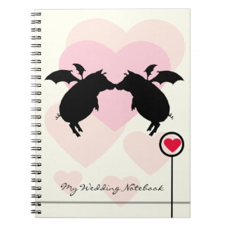 Flying piggies notebook