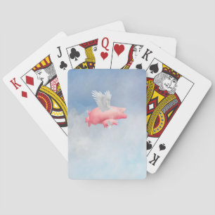 Flying Piglets Bicycle Playing Cards