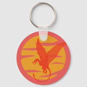 Flying Pterosaur Keychain