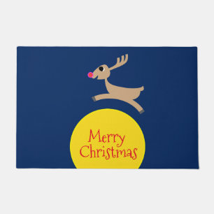 Flying Reindeer Doormat