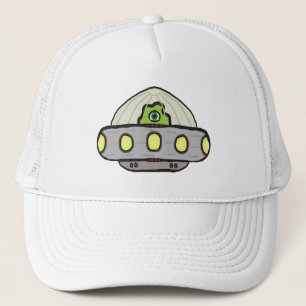 Flying Saucer Trucker Hat