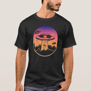 Flying Saucer Ufo Astronauts Are Aliens  2 T-Shirt