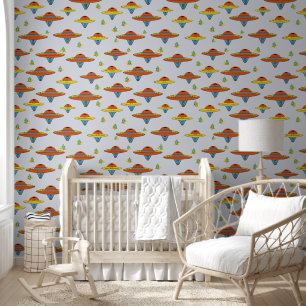 Flying Saucer Wallpaper