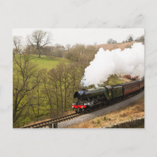 Flying Scotsman at Goathland Postcard