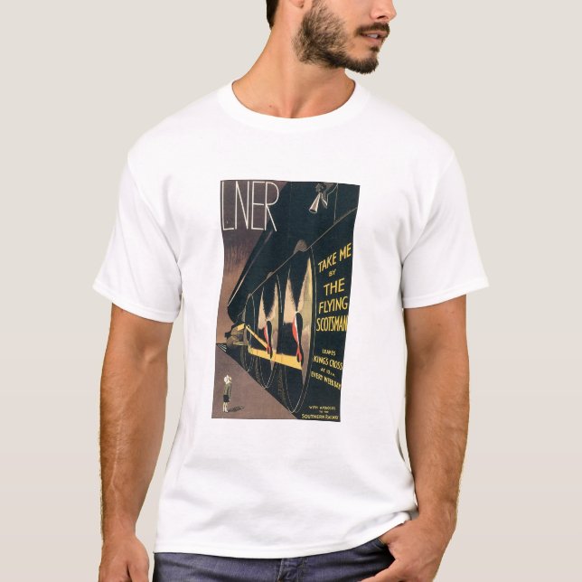 Flying Scotsman Liner T-Shirt (Front)