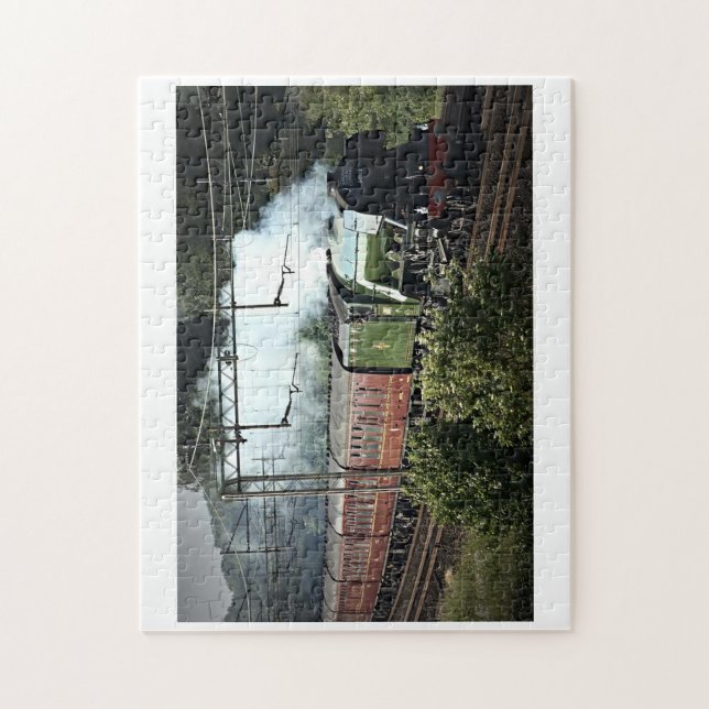 Flying Scotsman On The Mainline (5539) Jigsaw Puzzle (Vertical)