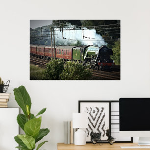 Flying Scotsman On The Mainline (5539) Poster