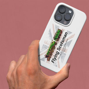 Flying Scotsman Steam Train English Locomotive iPhone 16 Case