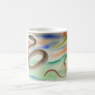 Flying Snake 220824AREF124 - Watercolor Coffee Mug