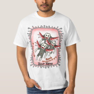 Flying Sock Monkeys T-Shirt