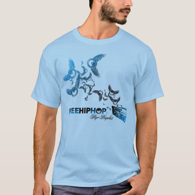 Flying Speakers T-Shirt (Front)