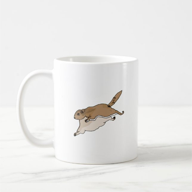 Flying Squirrel  Coffee Mug (Left)