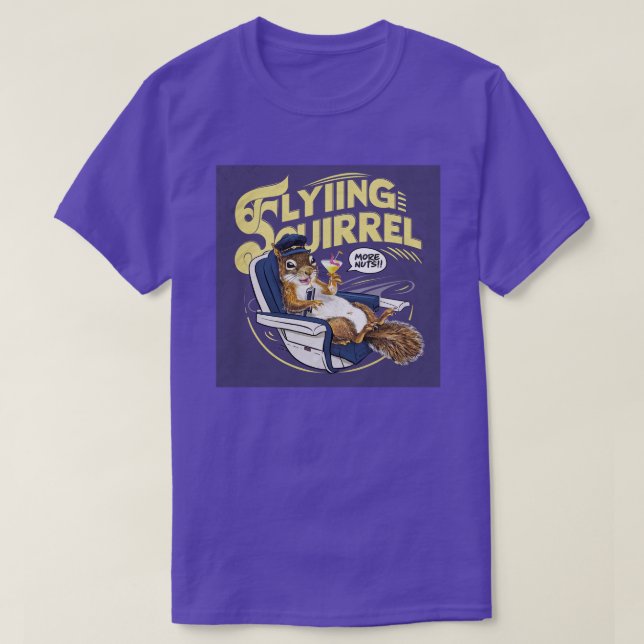 Flying Squirrel T-Shirt (Design Front)