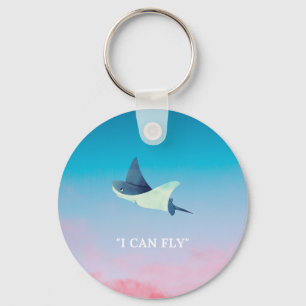 Flying Stingray   Keychain