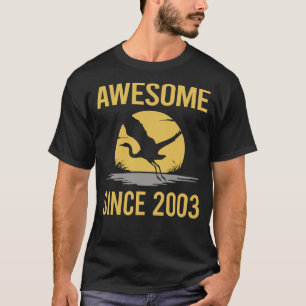 FLying Stork - Awesome Since 2003 T-Shirt