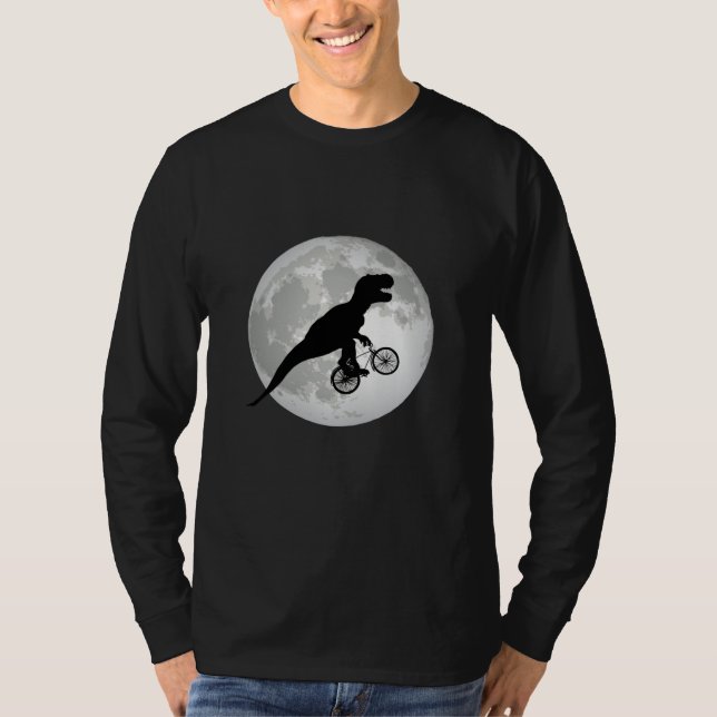 FLYING T-REX CYCLIST T-Shirt (Front)