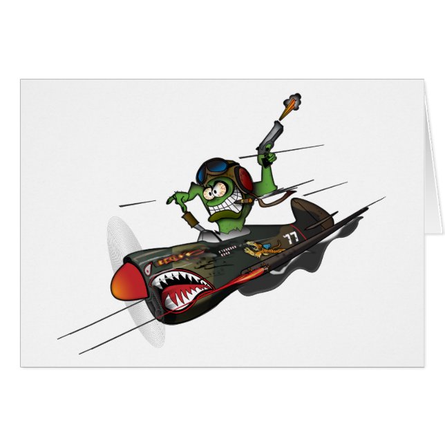 Flying Tiger Card (Front Horizontal)