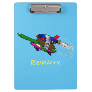 Flying tortoise clipboard
