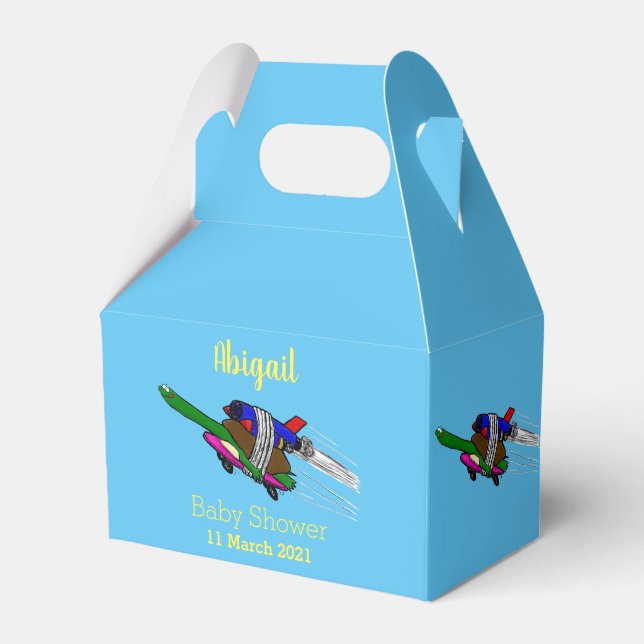 Flying tortoise favor box (Front Side)