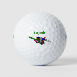 Flying tortoise golf balls