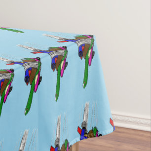 Flying tortoise tablecloth