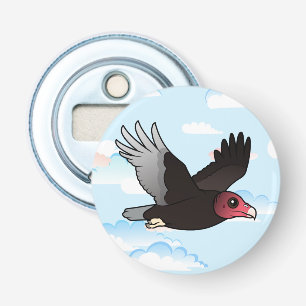 Flying Turkey Vulture Bottle Opener