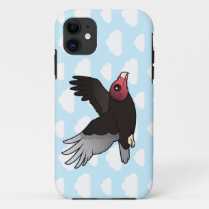 Flying Turkey Vulture iPhone 11 Case