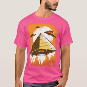 Flying Ufo Pyramid 	 I Aliens Ufo Day T-Shirt