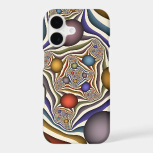 Flying Up, Colorful Modern Abstract Fractal Art