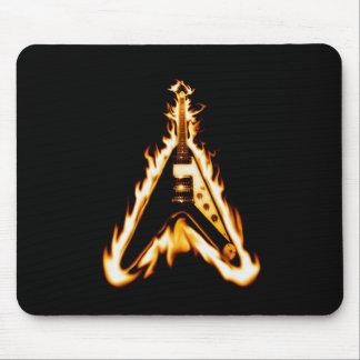 Flying V Guitar Mouse Pad
