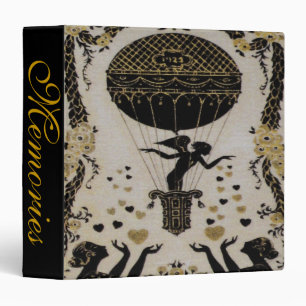 Flying Valentine ~ Vintage Birthday Fun Shower Binder