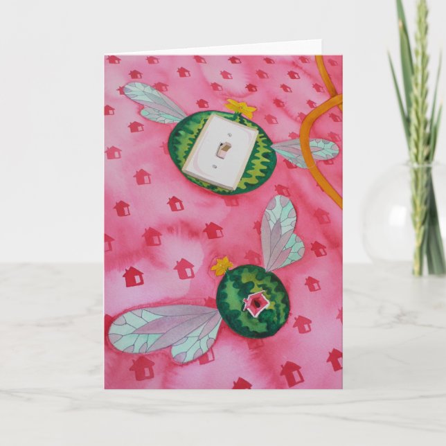 Flying Watermelon CARD (Front)