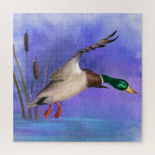 Flying Wild Mallard Duck Puzzle