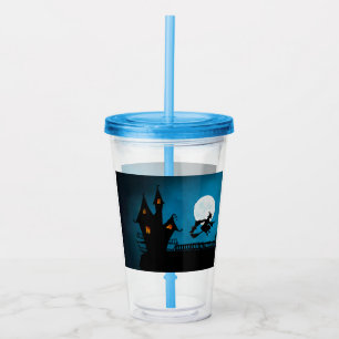 Flying Witch Acrylic Tumbler