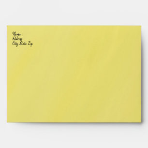 Flying Witch and Haunted House Invitation Envelope