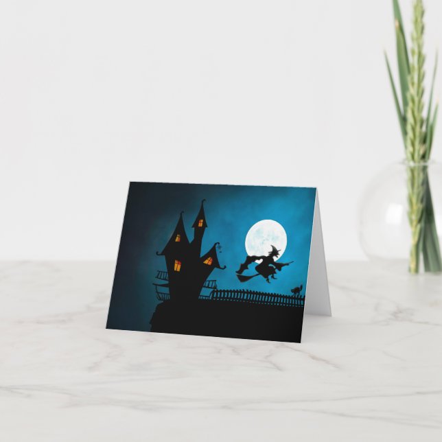 Flying Witch Card (Front)