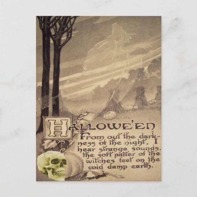 Flying Witch Postcard (Front)