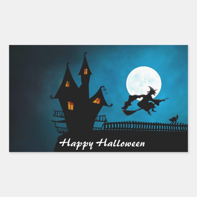 Flying Witch Sticker (Front)