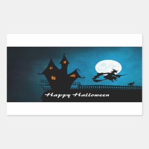 Flying Witch Sticker
